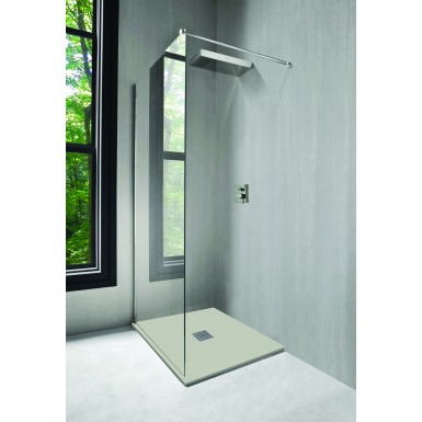 Receveur Nola 90x90 creme creme Moderne