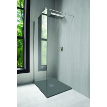 Receveur Nola 90x90 gris gris Moderne