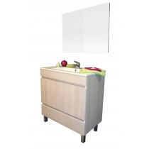 MEUBLE A POSER LANCELO 80 CREME creme Moderne