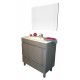 MEUBLE A POSER LANCELO 80 GRIS gris fonce Moderne