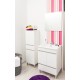 MEUBLE A POSER LANCELO 80 BLANC blanc Moderne