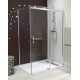 FACADE COULISSANTE ALICO 140 CHROME chrome Contemporain
