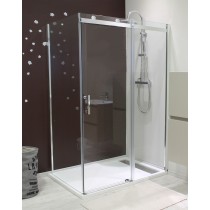 FACADE COULISSANTE ALICO 140 CHROME chrome Contemporain