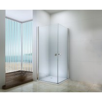 ANGLE PIVOTANTE FRISCO 90X90 TRANSPARENTE transparente Contemporain
