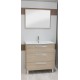 MEUBLE PALLAS 80 CHENE bois clair Moderne