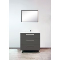 MEUBLE PALLAS 80 GRIS gris Moderne