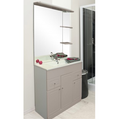 MEUBLE A POSER TOLEDE 80 TAUPE taupe Moderne