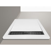 Receveur Spirit 90x90 blanc blanc Moderne