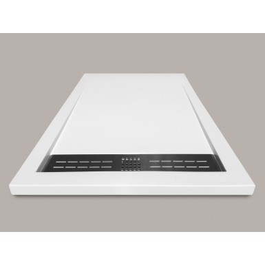 Receveur Spirit 160x90 blanc blanc Moderne