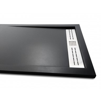Receveur Spirit 120x80 anthracite gris Moderne