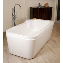 BAIGNOIRE ILOT BATZ 170X080 blanc Contemporain