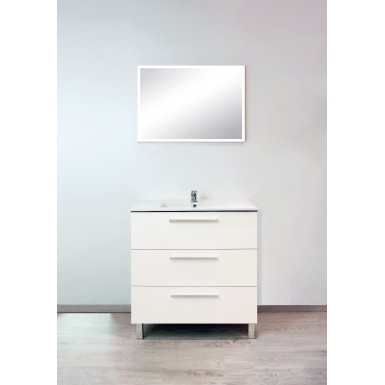 MEUBLE PALLAS 80 BLANC blanc Moderne