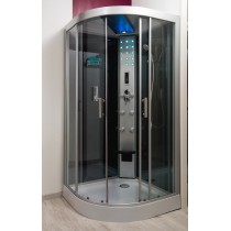 cabine skadi 100x100 grise grise Moderne
