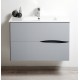 MEUBLE 2DOO LAQUE 70 GRIS gris Moderne