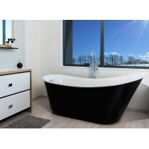 BAIGNOIRE ILOT LALIE NOIRE noire Moderne
