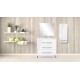 MEUBLE ALAN 90 BLANC blanc Moderne