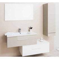 MEUBLE TERRY LAQUE BLANC blanc Moderne