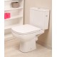WC ARIO SORTIE HORIZONTALE blanc Contemporain