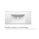 Plan vasque CINEA en Mineral Marmo  
