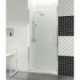 Paroi de douche 90 cm battante Helia B par Robinet and Co