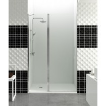 Porte de douche 100 battante Helia C par Robinet and Co
