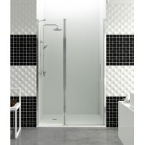 Porte de douche 80 cm battante Helia D par Robinet and Co