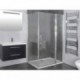 Paroi de douche d'angle porte battante HELIA D