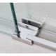 Paroi de douche d'angle ROLL accès sur coté