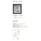 Cuve evier inox sous plan M 34 x 40 cm