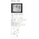 Cuve evier inox sous plan M 45 x 40 cm