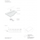 Receveur de douche souple extra plat LINEAR DRAIN 