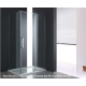 Paroi de douche fixe avec porte coulissante DELISS