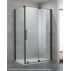 Paroi de douche fixe avec porte coulissante DELISS