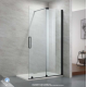 Paroi de douche fixe avec porte coulissante DELISS