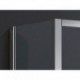 Paroi de douche d'angle THEIA accès frontal