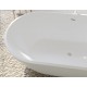 Baignoire Sanydur gel coat blanc mat SANYCESS 170X80 cm
