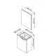 LAVE MAINS VERSOS LAQUE BLANC blanc Moderne
