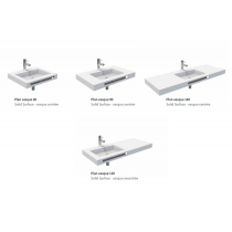 Plan vasque en solid surface LICEO