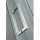 Paroi de douche d'angle TETHYS SATIN accès sur angle