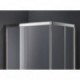 Paroi de douche d'angle THEIA SATIN accès sur angle
