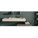 Plan vasque PROGRAM de chez HIDROBOX en SOLID SURFACE