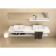 Plan vasque PROGRAM de chez HIDROBOX en SOLID SURFACE