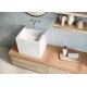 Plan vasque PROGRAM de chez HIDROBOX en SOLID SURFACE