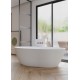 Baignoire ilot Solid Surface SPACE de  chez Hidrobox