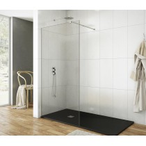 Paroi de douche fixe 110 Screen avec bras support par Robinet and Co