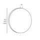 Miroir rond DACHA