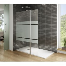Paroi de douche en verre fixe Screen Satin par Robinet and Co