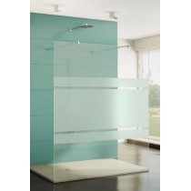 Paroi de douche fixe 70 cm Screen Satin double walkin par Robinet and Co
