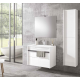 Meuble salle de bain suspendu TONGA  2 tiroirs