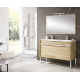 Meuble salle de bain suspendu TONGA  2 tiroirs